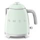 29. Czajnik SMEG model KLF05PGEU mini 0,8L pastelgreen