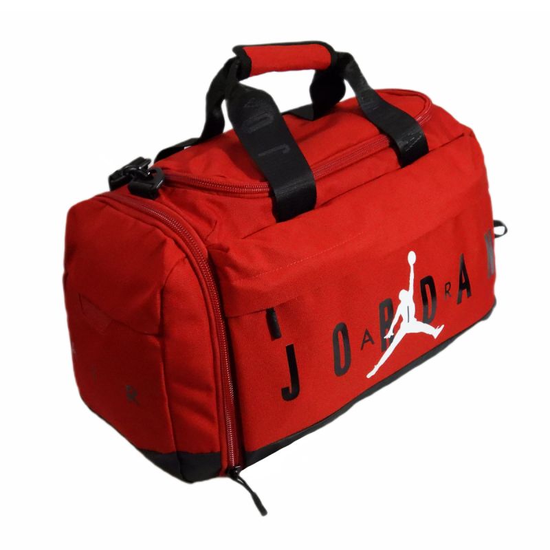 2. Torba sportowa czerwona 36L Air Jordan Jam Velocity Duffle  - SM0920-R78