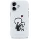 3. Etui Karl Lagerfeld Karl & Choupette Back MagSafe na iPhone 17 - przezroczyste