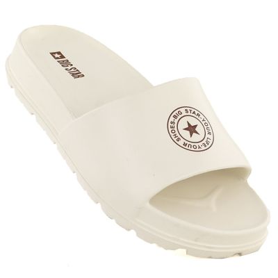 Klapki damskie basenowe plażowe na platformie czarne Big Star TT274A044