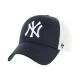 4. Czapka z daszkiem '47 Brand New York Yankees MVP Branson Jr B-BRANS17CTP-BK-KIDS