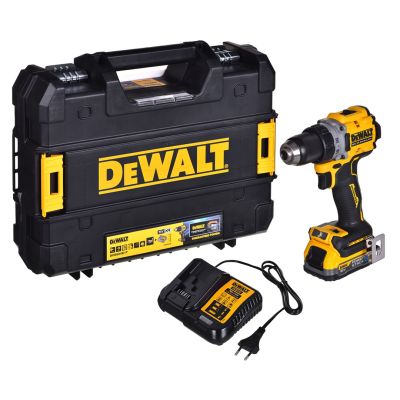 DEWALT WKRĘTARKA 18V DCD800E1T 90Nm 1x1,7Ah POWERSTACK BL TSTAK …