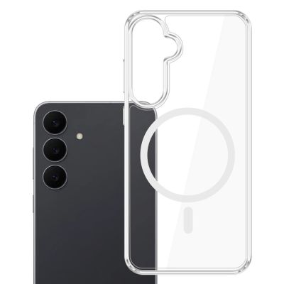 7. Etui 3mk Armor MagCase na Samsung Galaxy S26 FE - przezroczyste