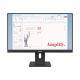 12. Lenovo ThinkVision E24-40 monitor 23,8" IPS 16:9 100 Hz 4 ms 1920x1080 250 cd/m2 1 HDMI Krucza czerń Gwarancja 36 miesięcy