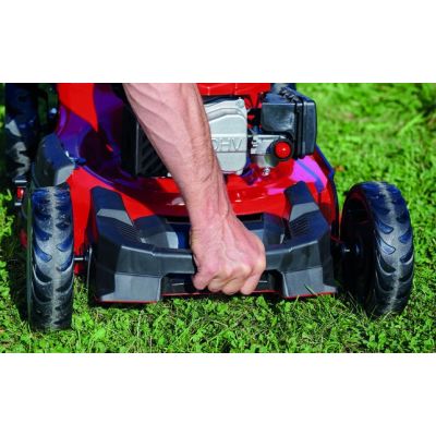 3. Einhell 3404333 kosiarka Kosiarka zwykła Benzynowy Czarny, Czerwony