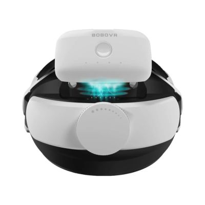 3. Zewnętrzna bateria BoboVR B2 do opasek BoboVR M1 / M2 / M3 5200mAh - biała