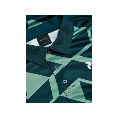4. Koszulka męska PEAK PERFORMANCE M Graphic Polo kolor zielony