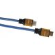 Kabel IBOX HD04 ULTRAHD 4K 1,5M V2.0 ITVFHD04 (HDMI M - HDMI M; 1,5m; kolor niebieski)