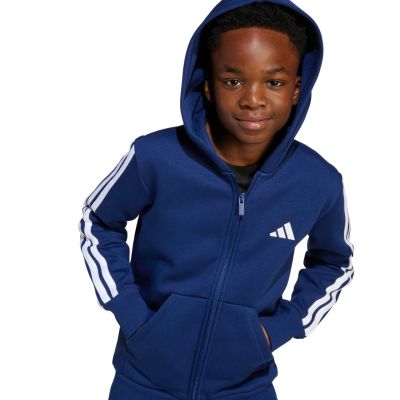 6. Bluza dla dzieci adidas Essentials Full-Zip granatowa JY4980