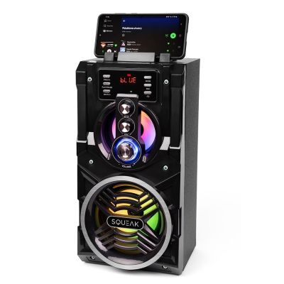 11. SQUEAK BEATBOXER BLUETOOTH 5.1 SPEAKER - GŁOŚNIK BLUETOOTH Z KARAOKE, RADIO FM, MICROSD, AUX I USB SQ1000