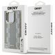 8. Etui DKNY Checkered Pattern Magsafe na iPhone 16 Pro - beżowe