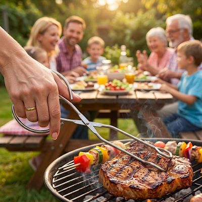 26. SZCZYPCE DO GRILLA 26,7CM