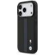 2. Etui BMW M Perforated Stripe Logo MagSafe na iPhone 17 Pro - niebieskie
