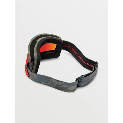 5. Gogle snowboardowe Volcom GARDEN CAMO/RED CHROME (VG0122103)