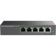 Switch Grandstream PoE GWN7700P (4x PoE do 1000; 1x do 1000Mpbs)