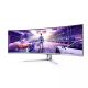 134. Philips Evnia 8000 49M2C8900/00 monitor komputerowy 124,2 cm (48.9") 5120 x 1440 px Dual QHD QDOLED Biały