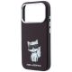 7. Etui Karl Lagerfeld Smooth Choupette Sketch MagSafe na iPhone 17 Pro / 18 Pro - burgundowe