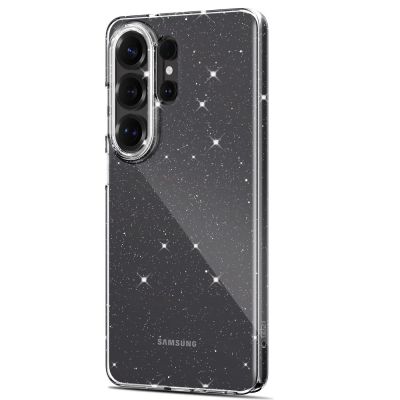 3. Etui Tech-Protect FlexAir na Samsung Galaxy S26 Ultra - przezroczysto-brokatowe