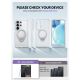 4. Etui Supcase Cosmo Mag MagSafe na Samsung Galaxy S26 Ultra - białe