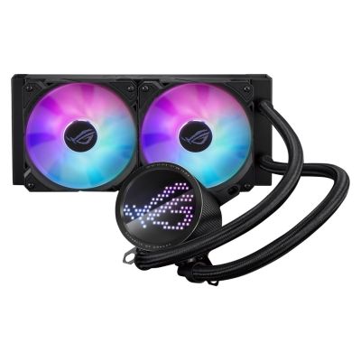 ASUS ROG Ryuo III 240 ARGB Procesor Zestaw do chłodzenia płynami 12 cm Czarny