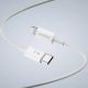 9. Ładowarka sieciowa GaN Dudao A30EUL 30W USB-A / USB-C + kabel USB-C - Lightning - biała