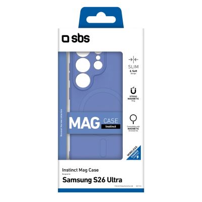 2. Etui SBS Instinct Mag na Samsung Galaxy S26 Ultra kompatybilne z MagSafe - niebieskie