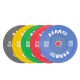 5. Talerz olimpijski HMS GREEN BUMPER 10 kg CBR10 