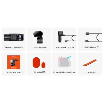 Wideorejestrator Vantrue N2X LTE