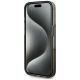 5. Etui Karl Lagerfeld Liquide Glitter Monogram Gradient na iPhone 15 Pro - czarne