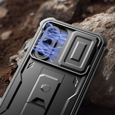 2. Etui Tech-Protect Kevlar Cam+ 2-Set na Samsung Galaxy A57 5G - czarne