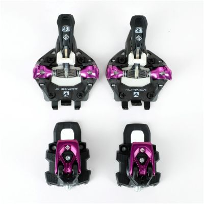 Wiązania skiturowe MARKER ALPINIST 8 (w/o brake) black_purple   one size