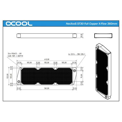 7. Alphacool NexXxoS ST30 Radiator
