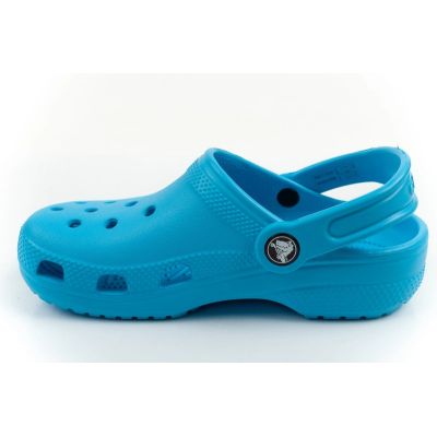 2. Crocs Sandały chodaki dziecięce Classic Clog K niebieskie wygodne lekkie