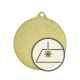 3. Medal z grawerem na laminacie