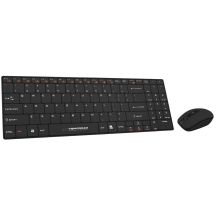 Zestaw klawiatura + mysz Esperanza EK122K (USB 2.0; (US); kolor czarny; laserowa)