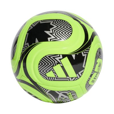 6. Piłka nożna adidas World Cup 26 Trionda Club zielono-czarna JD8052
