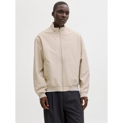 Jack&Jones męska kurtka bomberka JJECHARGE STAND COLLAR BOMBER NOOS 12288895 MOONBEAM