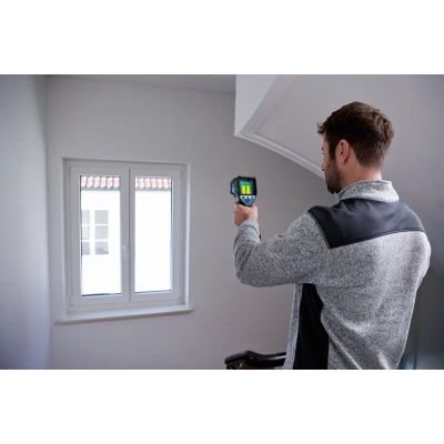 3. Bosch GTC 600 C Noise equivalent temperature difference (NETD) IR Czarny, Niebieski 256 x 192 px Wbudowany wyświetlacz LCD