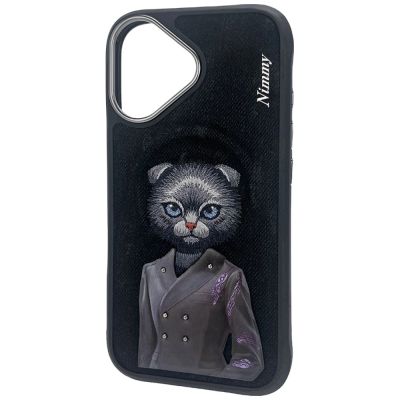 3. Etui Nimmy Magnetic fashion cute pet MagSafe na iPhone 16 - czarne