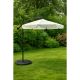 3. Extralink Black Forest Garden Umbrella with Side Panels, Large 3m Beige Cantilever Parasolowy do patio ze wspornikiem Sześciokąt Beżowy, Czarny