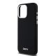 6. Etui DKNY Liquid Silicone Small Metal Logo MagSafe na iPhone 15 Pro Max - czarne