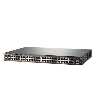 10. Switch PoE HP JL256A (48x 10/100/1000Mbps)