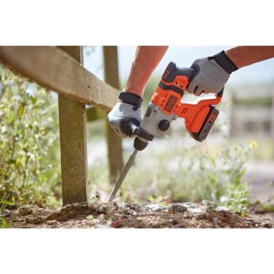 9. Black & Decker BCD900B-XJ wiertło 1880 RPM SDS Plus Czarny, Pomarańczowy