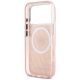 7. Etui Karl Lagerfeld IML Choupette Head Logo MagSafe na iPhone 17 Pro Max - różowe