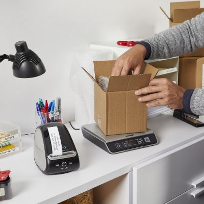 12. DYMO M10 Elektroniczna skala pocztowa Czarny, Srebrny