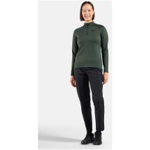 Bluza bez kaptura rozpinana Odlo Mid layer 1/2 zip ESSENTIAL LIGHT zielona
