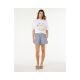 4. Szorty damskie RIP CURL Beach Days Pinstripe Short niebieskie