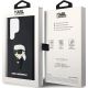 8. Etui Karl Lagerfeld 3D Rubber Ikonik na Samsung Galaxy S24 Ultra - czarne