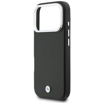 6. Etui BMW M Sign Metal Logo MagSafe na iPhone 17 Pro - czarne