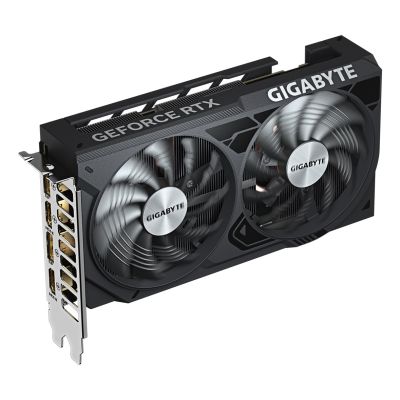 5. Karta graficzna Gigabyte GeForce RTX 5050 WINDFORCE OC V2 8G, Technologia NVIDIA, 8 GB, GeForce RTX 5050, Pamięć GDDR6, Ilość portów HDMI: 2, Złącze PCI-E 5.0